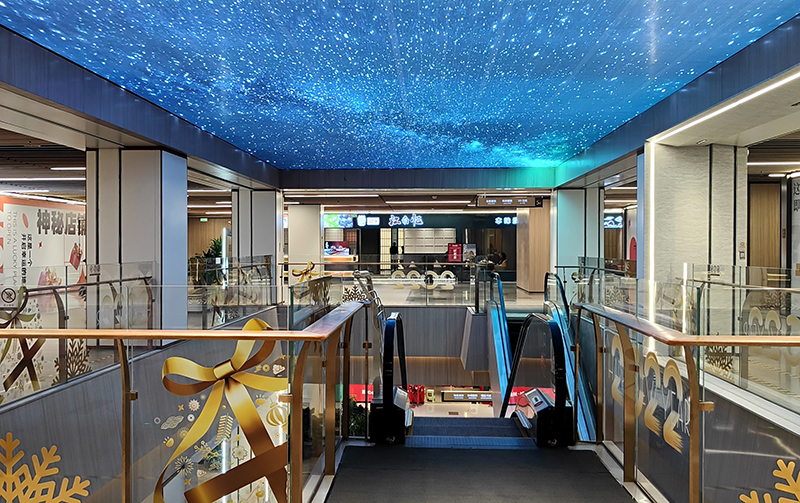 LED天幕透明屏應(yīng)用場景有哪些，安裝注意事項(xiàng)