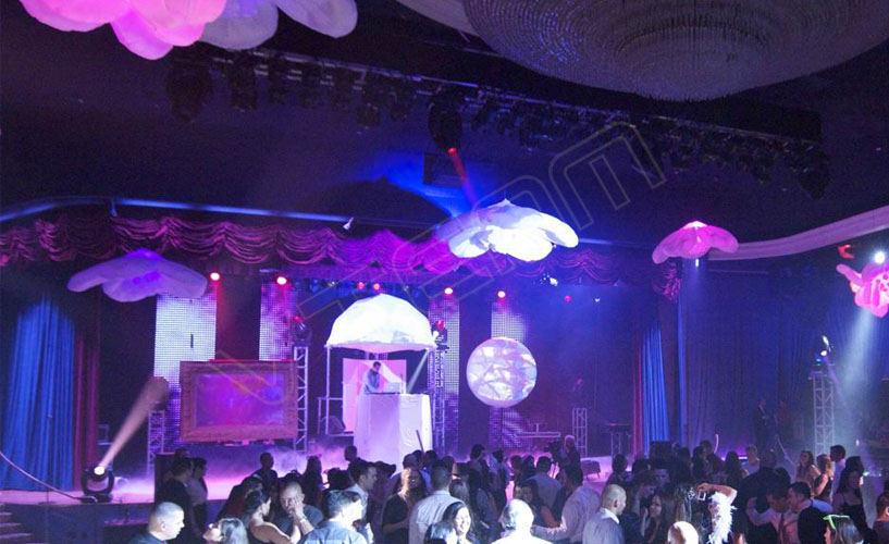 美國迪士尼晚會活動 LED共形屏iDot-P55項(xiàng)目