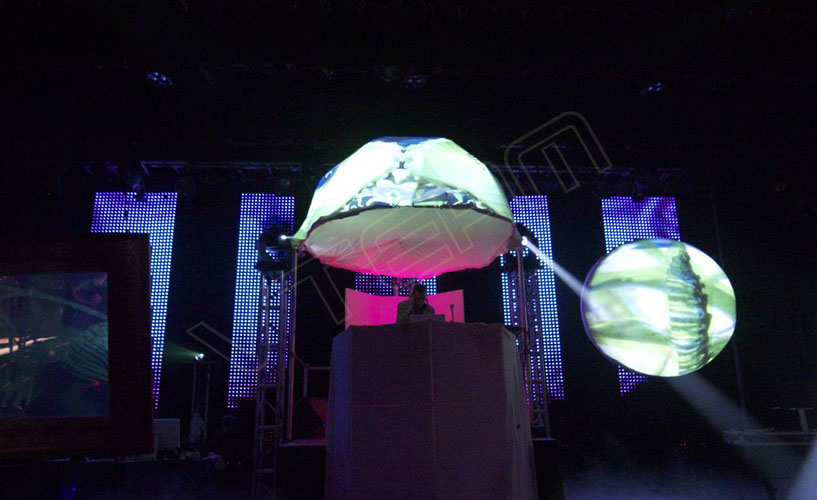 美國迪士尼晚會活動 LED共形屏iDot-P55項(xiàng)目