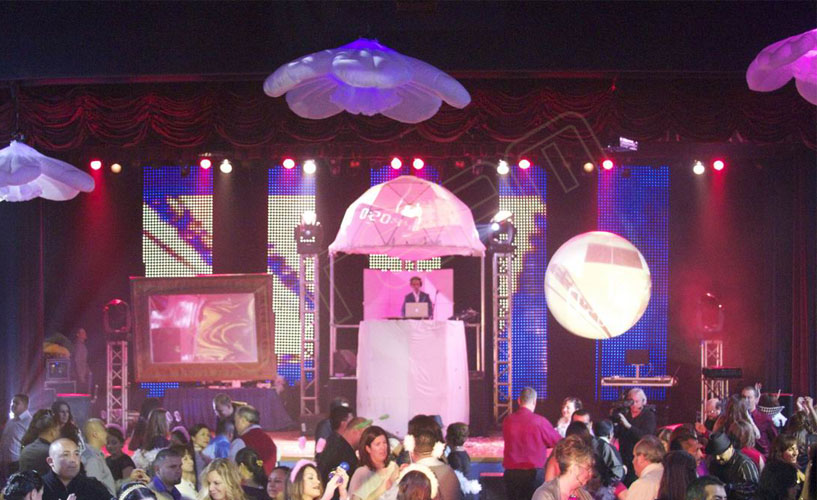 美國迪士尼晚會活動 LED共形屏iDot-P55項(xiàng)目