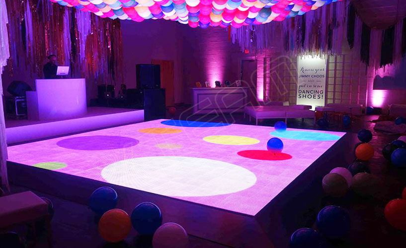 美國達拉斯LED舞池 地磚屏iMagic-P10項目