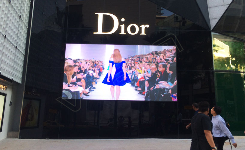 馬來(lái)西亞商業(yè)街 LED小間距屏TV-2.5項(xiàng)目