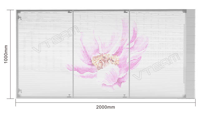 雙面透明LED顯示屏優(yōu)勢及構(gòu)造，價格多少錢？