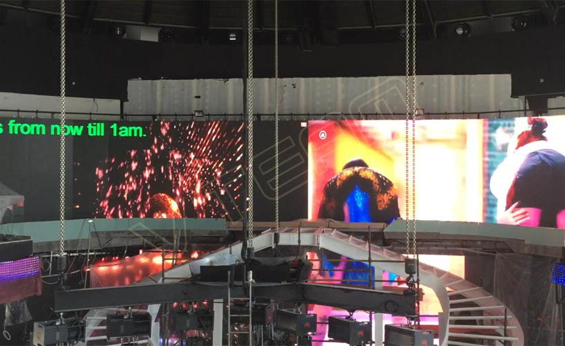 迪拜酒店 室內LED租賃屏An-6.9