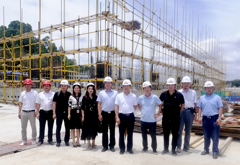 利亞德董事長李軍親臨集團(tuán)南方總部在建項(xiàng)目視察