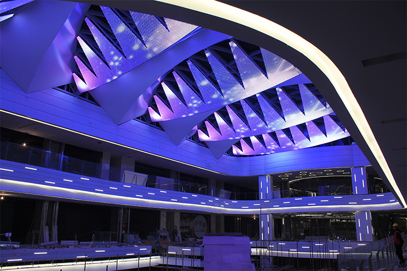 九江快樂城透明異形天幕項(xiàng)目